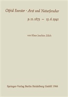 Klaus Joachim Zülch, Klaus-Joachim Zülch - Otfrid Foerster · Arzt und Naturforscher