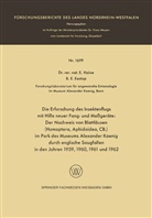 Else Haine - Die Erforschung des Insektenflugs mit Hilfe neuer Fang- und Meßgeräte: Der Nachweis von Blattläusen (Homoptera, Aphidoidea, CB.) im Park des Museums Alexander Koenig durch englische Saugfallen in den Jahren 1959, 1960, 1961 und 1962