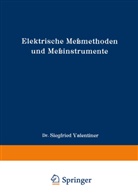 Siegfried Valentiner - Elektrische Meßmethoden und Meßinstrumente