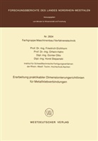 Friedric Eichhorn, Friedrich Eichhorn - Erarbeitung praktikabler Dimensionierungsrichtlinien für Metallklebverbindungen
