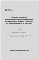 Reinhart Schuster - Ökologisch-faunistische Untersuchungen an bodenbewohnenden Kleinarthropoden (speziell Oribatiden) des Salzlachengebietes im Seewinkel