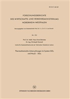 Hans-Ernst Schwiete - Thermochemische Untersuchungen im System SiO2 und Na2O SiO2
