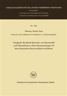 Herbert Stein - Vergleich des Band-Spinnens von Baumwolle und Chemiefasern (ohne Fleyerpassage) mit dem klassischen Baumwollspinnverfahren