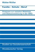 Walter Müller, Walte Müller, Walter Müller - Familie · Schule · Beruf