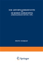 Fritz Schmidt - Die Leuchtgaserzeugung und die Moderne Gasbeleuchtung (Pressgasbeleuchtung Usw.)