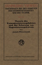 Joseph W¿rschmidt, Joseph Würschmidt - Theorie des Entmagnetisierungsfaktors und der Scherung von Magnetisierungskurven