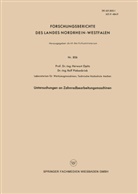 Herwart Opitz - Untersuchungen an Zahnradbearbeitungsmaschinen