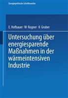 K Gruber, K. Gruber, Hofbauer, E Hofbauer, E. Hofbauer, Rogner... - Untersuchung über energiesparende Maßnahmen in der wärmeintensiven Industrie