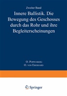 O von Eberhard, O. von Eberhard, Poppenberg, O Poppenberg, O. Poppenberg - Innere Ballistik