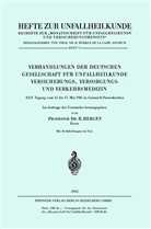 Herget, R Herget, R. Herget - Verhandlungen der Deutschen Gesellschaft für Unfallheilkunde Versicherungs-, Versorgungs- und Verkehrsmedizin