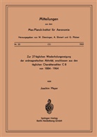 J Meyer, J. Meyer - Zur 27-täglichen Wiederholungsneigung der erdmagnetischen Aktivität, erschlossen aus den täglichen Charakterzahlen C8 von 1884-1964