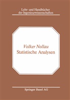 V NOllau, V. Nollau, Volker Nollau - Statistische Analysen