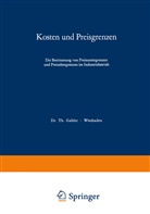 Thomas Reichmann - Kosten und Preisgrenzen