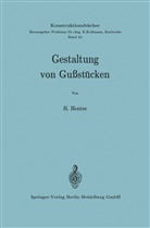 Horst Hentze - Gestaltung von Gußstücken