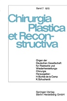 W u a Axhausen, W. Axhausen, D. Buck-Gramcko, H Bürkl de la Camp, H Bürkle de la Camp, H. Bürkle de la Camp... - Organ der Deutschen Gesellschaft für Plastische und Wiederherstellungs-Chirurgie