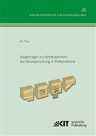 Marcus Flaig - Biegeträger aus Brettsperrholz bei Beanspruchung in Plattenebene