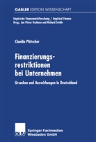 Claudia Plötscher - Finanzierungsrestriktionen bei Unternehmen