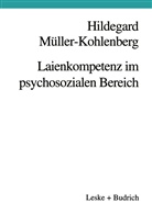 H Müller-Kohlenberg, H. Müller-Kohlenberg - Laienkompetenz im psychosozialen Bereich