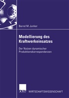 Bernd M Junker, Bernd M. Junker - Modellierung des Kraftwerkeinsatzes