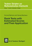 Konrad Behnen, Geor Neuhaus, Georg Neuhaus - Rank Tests with Estimated Scores and their Application