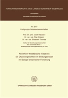 Josef Hitpass - Nordrhein-Westfälische Initiativen für Chancengleichheit im Bildungswesen im Spiegel empirischer Forschung