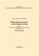 Helmu Gipper, Helmut Gipper, Hans Schwarz - Bibliographisches Handbuch zur Sprachinhaltsforschung