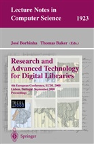 Baker, Baker, Thomas Baker, Jos Borbinha, Jose Borbinha - Research and Advanced Technology for Digital Libraries