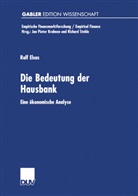Ralf Elsas - Die Bedeutung der Hausbank