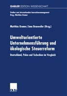 Brauweiler, Brauweiler, Jana Brauweiler, Matthia Kramer, Matthias Kramer - Umweltorientierte Unternehmensführung und ökologische Steuerreform
