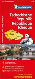 MICHELI - République tchèque 1:450 000 -ancienne édition-