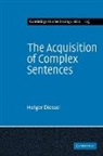 Holger Diessel, Holger (Friedrich-Schiller-Universitat Diessel - Acquisition of Complex Sentences