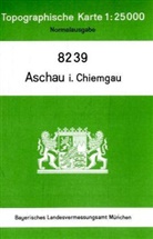 Bayern Landesamt für Vermessung und Geoinformation, Landesam für Vermessung und Geoinformatio, Bayern Landesamt für Vermessung und Geoinformation - Topographische Karten Bayern - Bl.8239: Topographische Karte Bayern Aschau i. Chiemgau