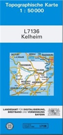 Landesam für Digitalisierung  Breitband u, Landesam für Digitalisierung Breitband un, Landesamt für Digitalisierung Breitband un - Topographische Karten Bayern - Bl.L7136: Topographische Karte Bayern Kelheim