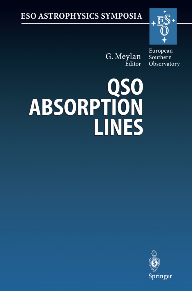 George Meylan, Georges Meylan - QSO Absorption Lines - Proceedings of the ESO Workshop Held at Garching, Germany, 21 24 November 1994