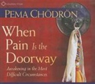Pema Chodron, Pema Chödrön - When Pain Is the Doorway Audio CDs(2) (Audio book)