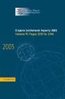 World Trade Organization, World Trade Organization - Dispute Settlement Reports 2005