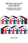 Mari Sako, Mari (London School of Economics and Politic Sako - Price, Quality and Trust
