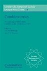 V. C. Mavron, T. P. McDonough, T. P. Mavron Mcdonough, J. W. S. Cassels, V. C. Mavron, T. P. McDonough - Combinatorics