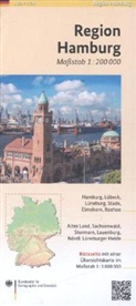 BK - Bundesamt für Kartographie und - Regionalkarte Region Hamburg