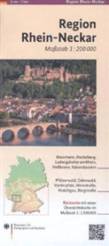 BK - Bundesamt für Kartographie und - Regionalkarte Region Rhein-Neckar