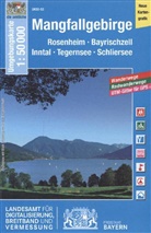 Landesam für Digitalisierung  Breitband u, Landesam für Digitalisierung Breitband un - Topographische Karten Bayern - Bl.53: Topographische Karte Bayern Mangfallgebirge