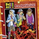 Petra Steckelmann - Die drei !!! - Brandgefährlich!, 1 Audio-CD (Livre audio)