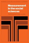 Edward G. Carmines, ZELLER, Richard A. Zeller, Richard A. Carmines Zeller - Measurement in the Social Sciences