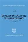 Peter D. Elliott, Peter D. T. A. Elliott, Peter D. T. A. (University of Colorado Elliott, Peter D.t.a. Elliott - Duality in Analytic Number Theory