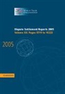 World Trade Organization, World Trade Organization - Dispute Settlement Reports 2005
