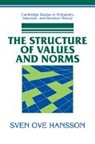 Sven Ove Hansson, Sven Ove (Royal Institute of Technology Hansson - Structure of Values and Norms