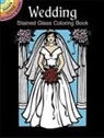 Coloring Books, Pat Stewart - Wedding Stained Glass Coloring Book