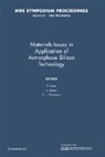 D. Adler, D. (Massachusetts Institute of Technology) Adler, D. Madan Adler, D. Adler, Adler D., A. Madan... - Materials Issues in Applications of Amorphous Silicon Technology: