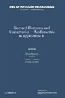 Philippe Bergonzo, Philippe Butler Bergonzo, Philippe Bergonzo, Bergonzo Philippe, James E. Butler, Butler James E.... - Diamond Electronics and Bioelectronics Fundamentals to Applications