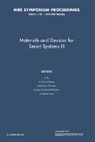 Ji Su, Ji Wang Su, Yasubumi Funruya, Funruya Yasubumi, Leng Jinsong, Ji Su... - Materials and Devices for Smart Systems Iii: Volume 1129